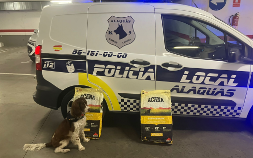 ACANA continúa apoyando la labor de las Unidades Caninas de Policías Locales de España, a través de la asociación AGCPLE